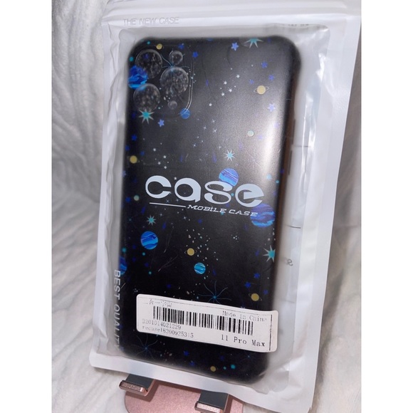 Black Galaxy Blue Planets iPhone 11 Pro Max Case💙 - Picture 14 of 17